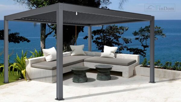 Alumínium pergola 100A 4×3