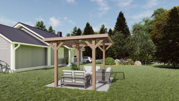 Fából készült pergola S
